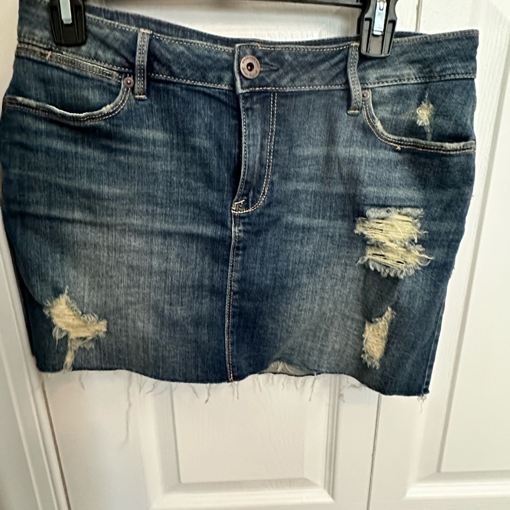 Denim skirt